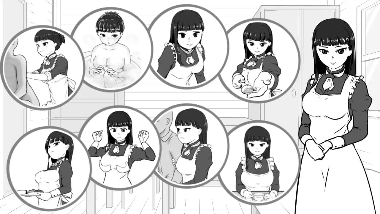 在别馆与女仆的疗养生活游戏封面